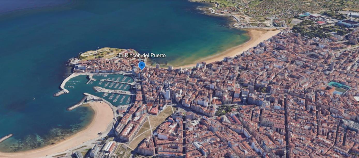 El Rincon Del Puerto Apartment Gijon Exterior photo